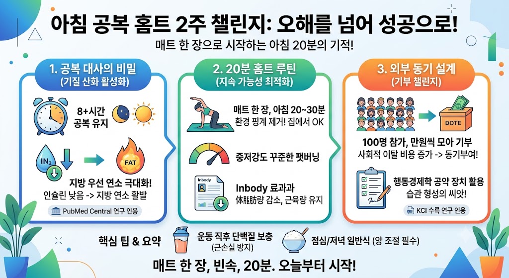 공복 유산소