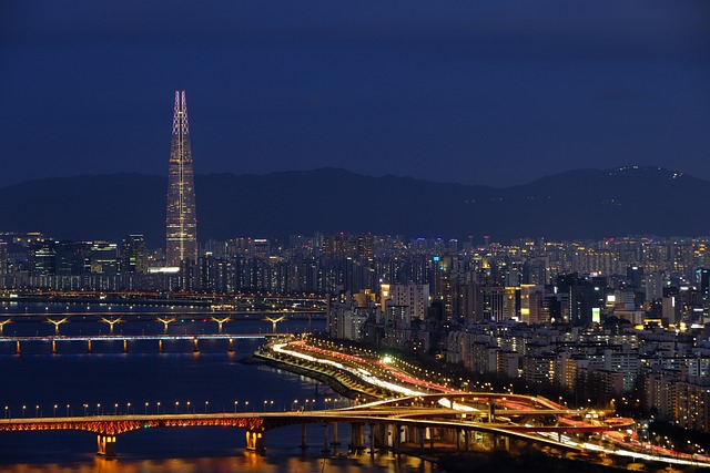 도심야경