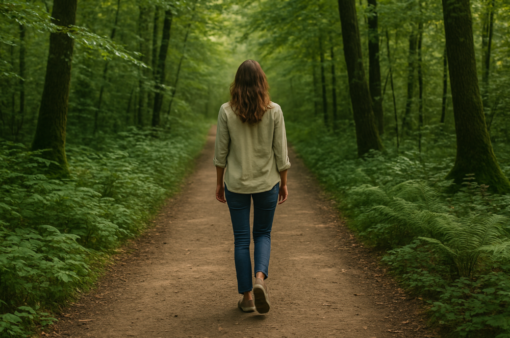 숲길을 걸으며 자연과 대화하는 시간 만들기