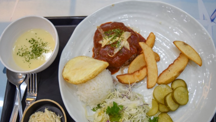 횡성휴게소의 한우 더덕 스테이크의 맛있어 보이는 이미지