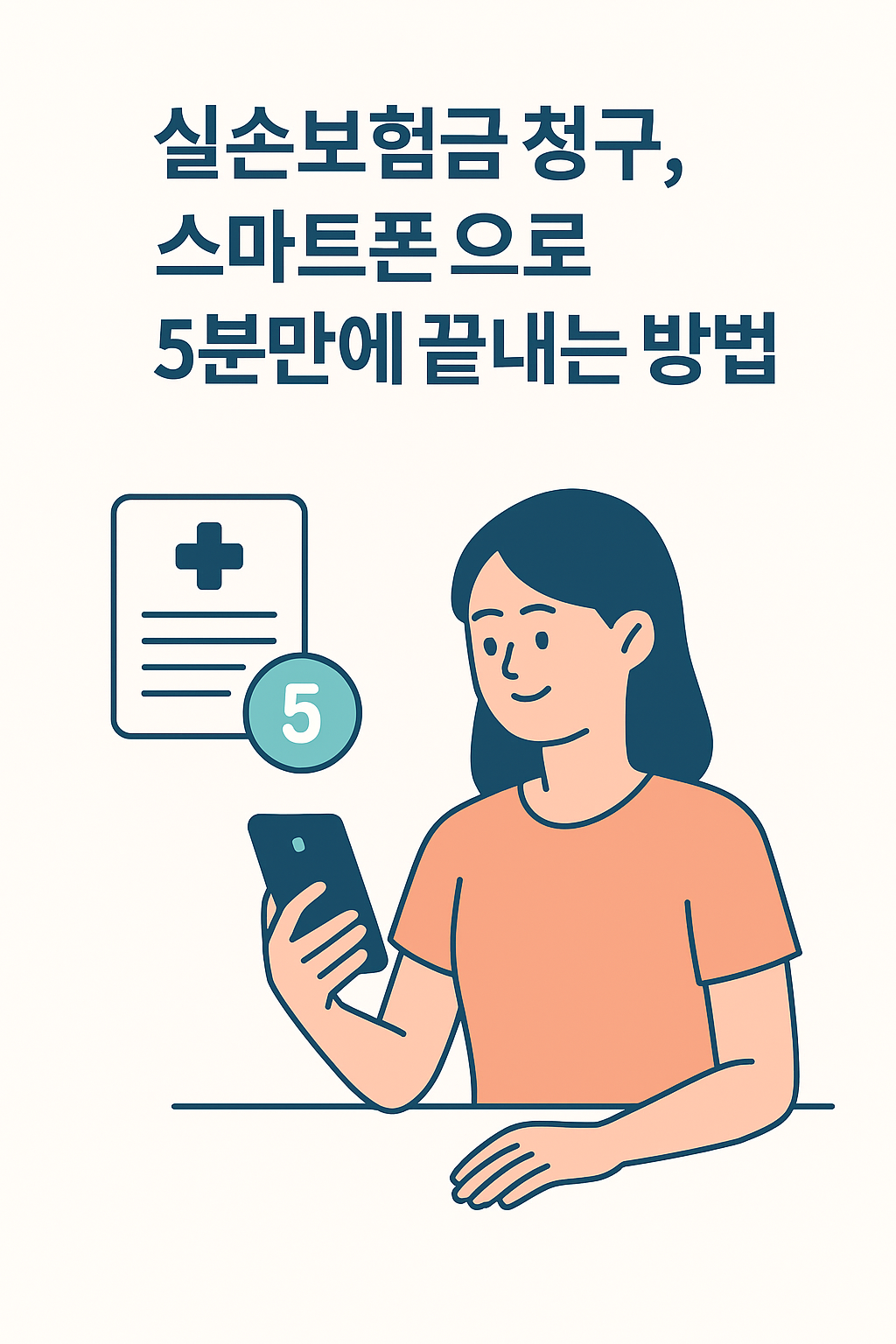 실손보험금 청구, 스마트폰으로 5분만에 끝내는 방법