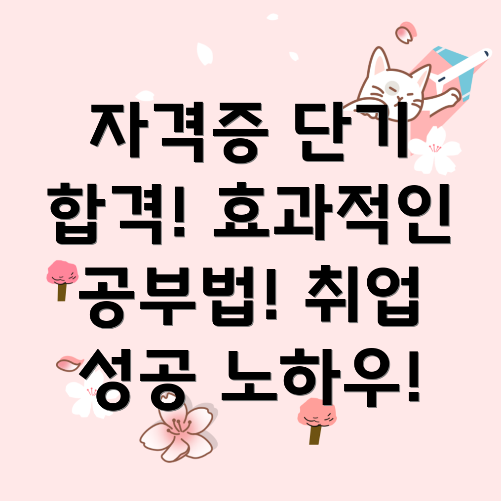 컴퓨터 자격증 합격