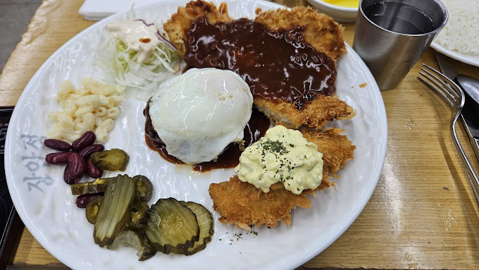 장안동 돈까스 기사식당 '장안정'