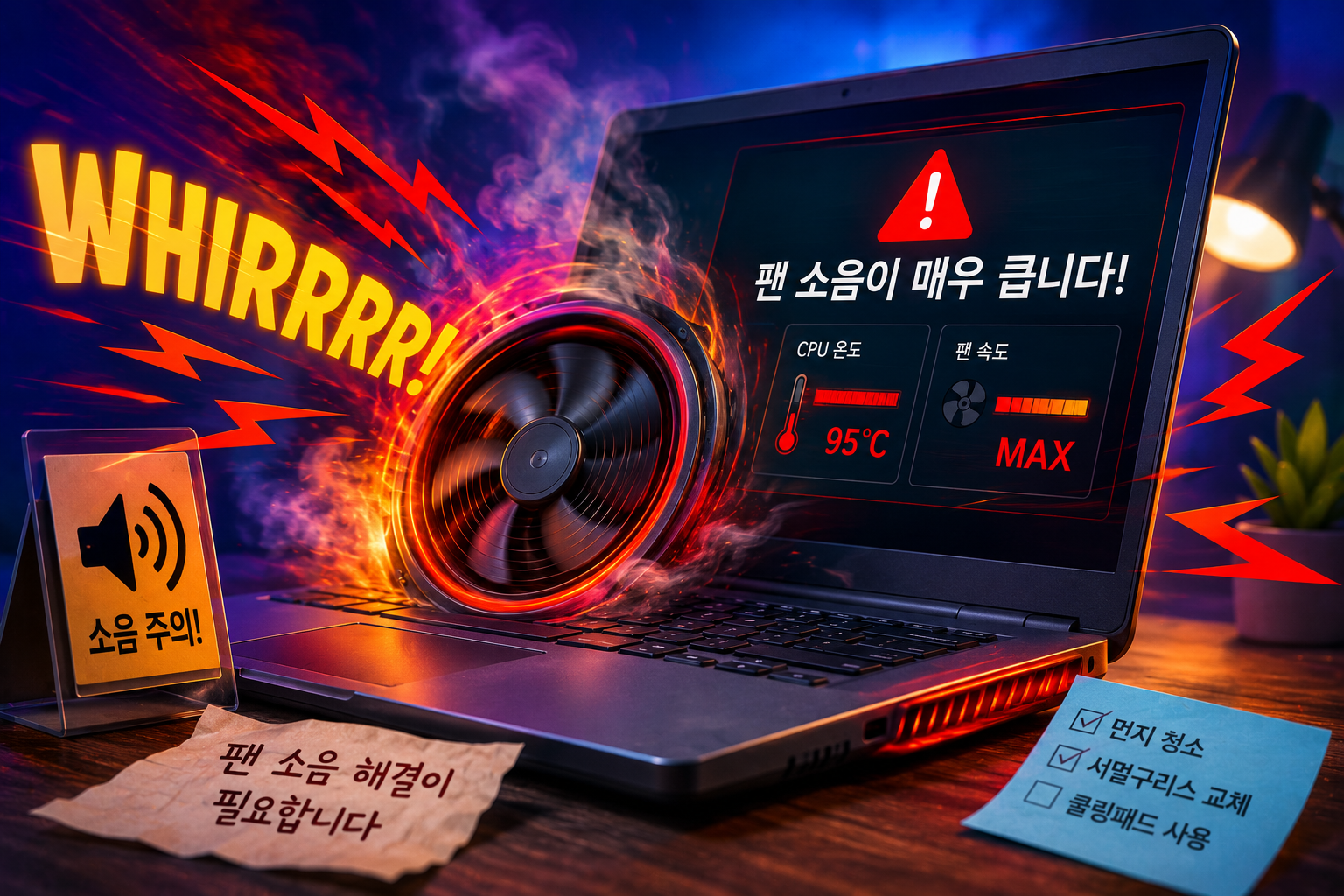 노트북 팬 소음 심함 해결방법 총정리 노트북 팬 소리 노트북 발열 소음