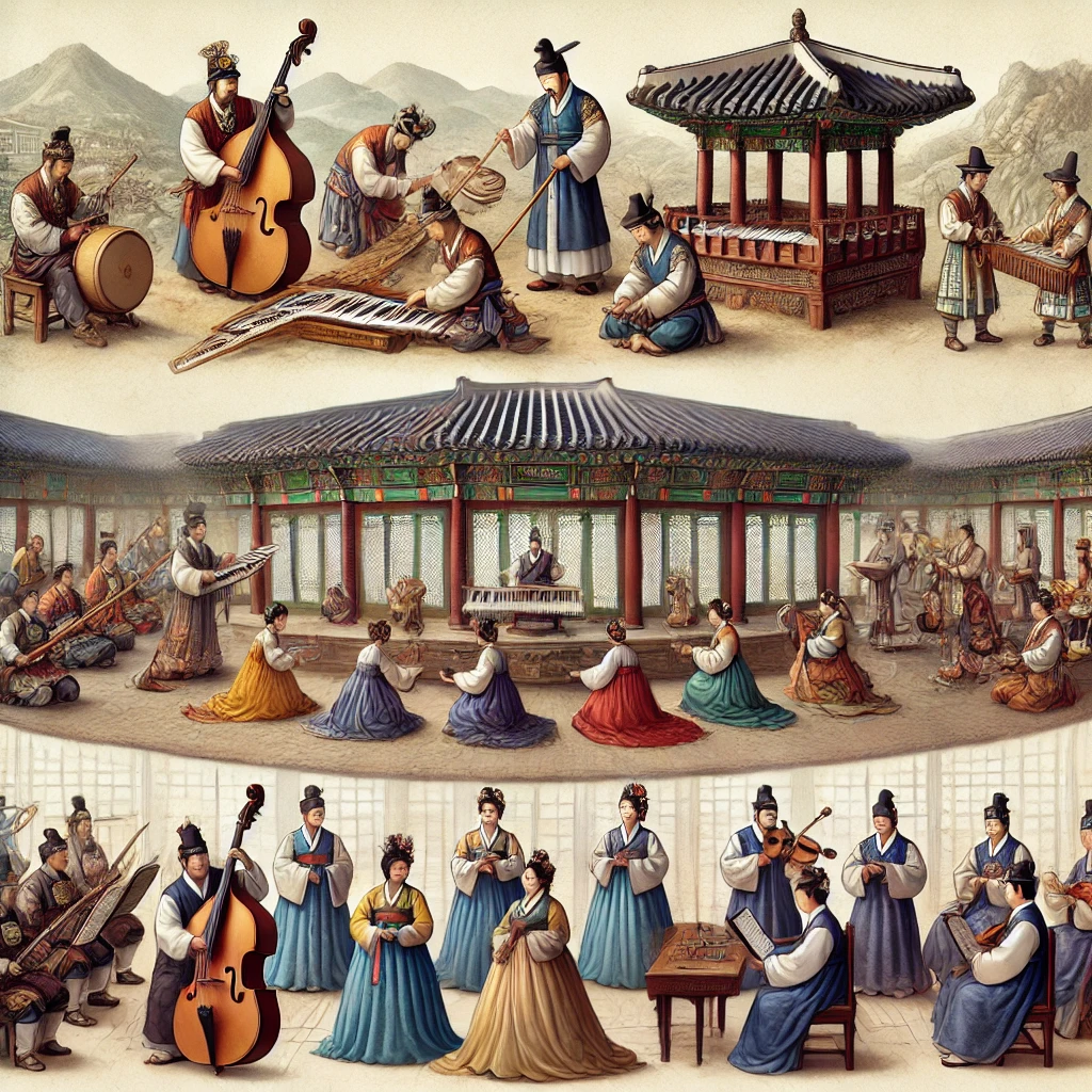 과거부터 발전해온 한국음악의 역사