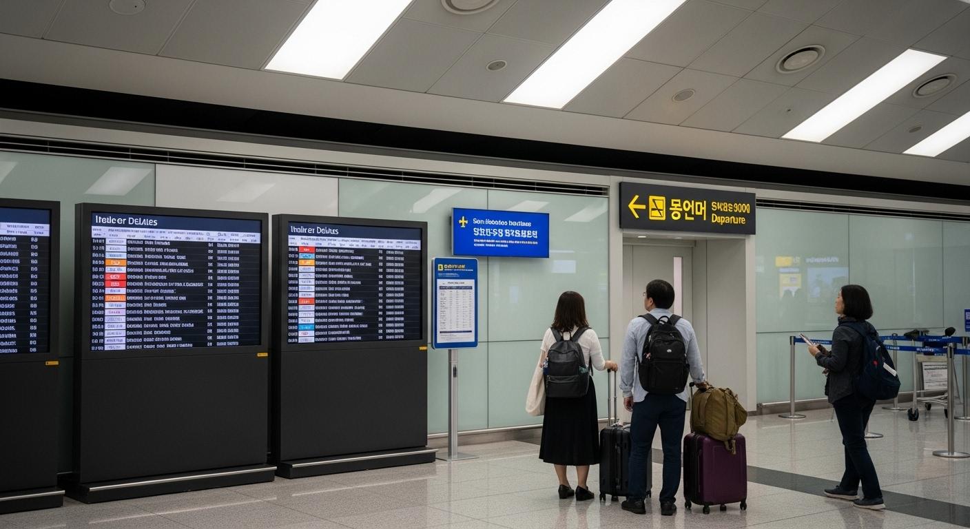 인천공항 결항정보