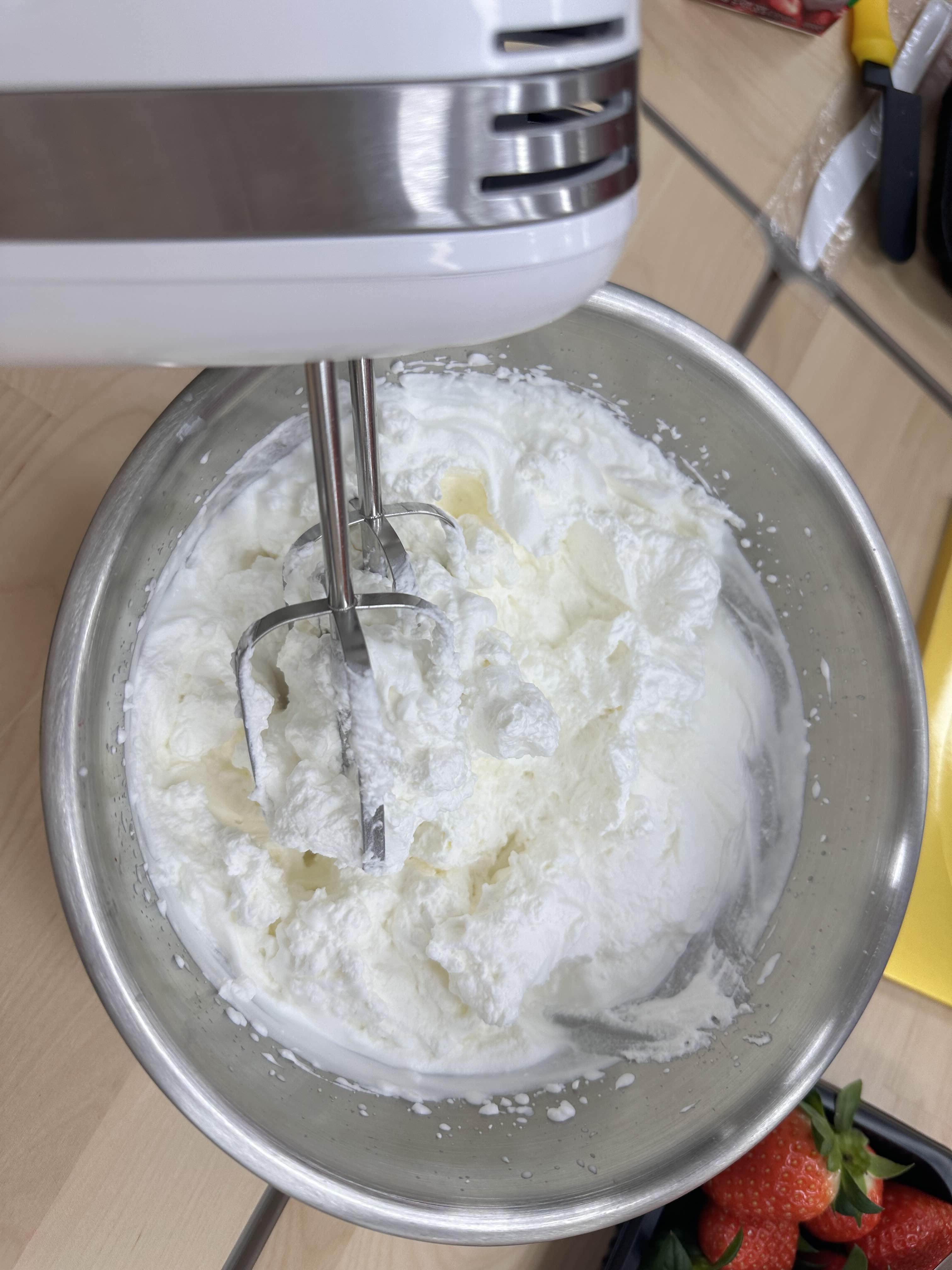 크리스마스 케이크 만들기