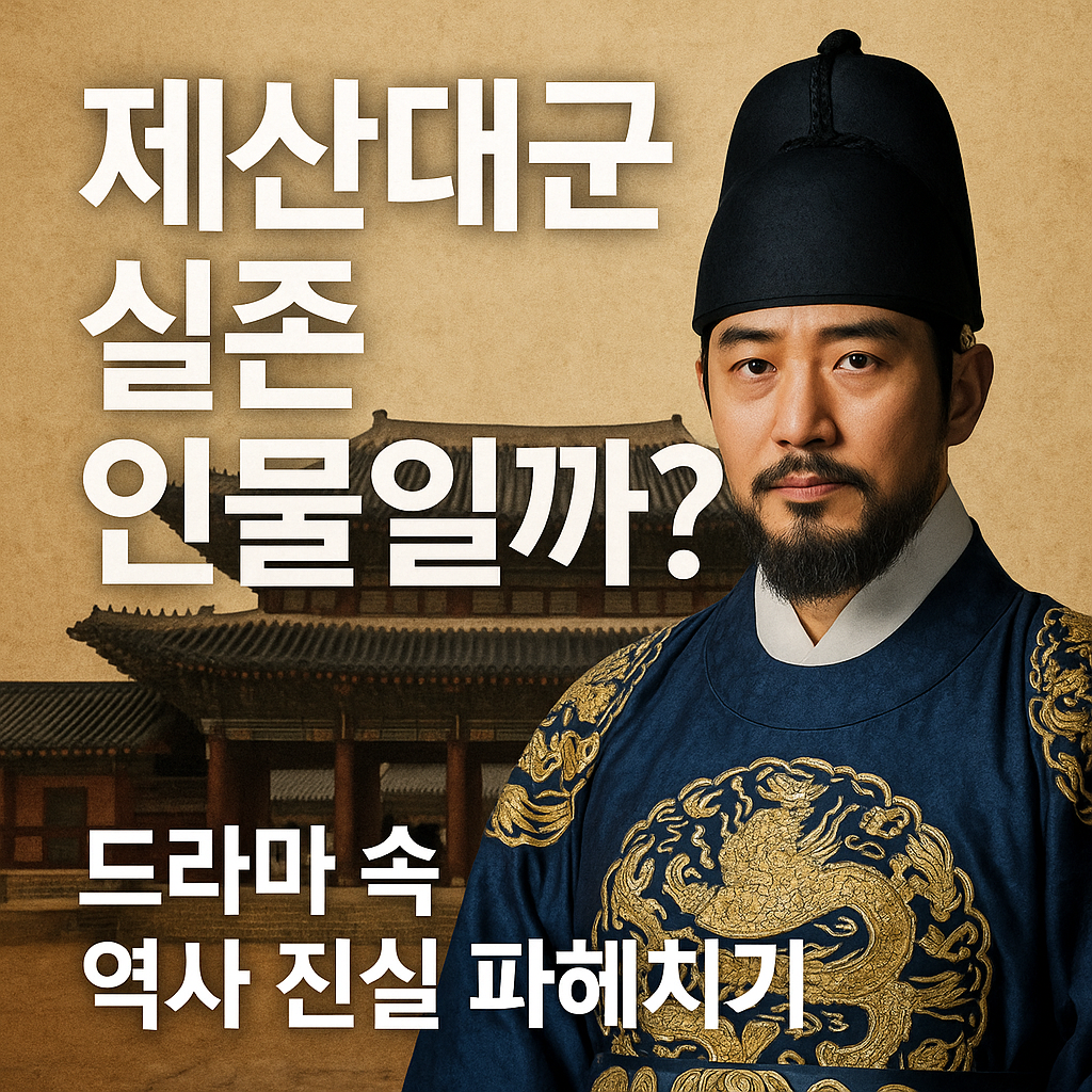 제산대군 실존 인물일까? 드라마 속 역사 진실 파헤치기