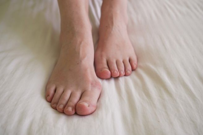 발가락이 찌릿찌릿