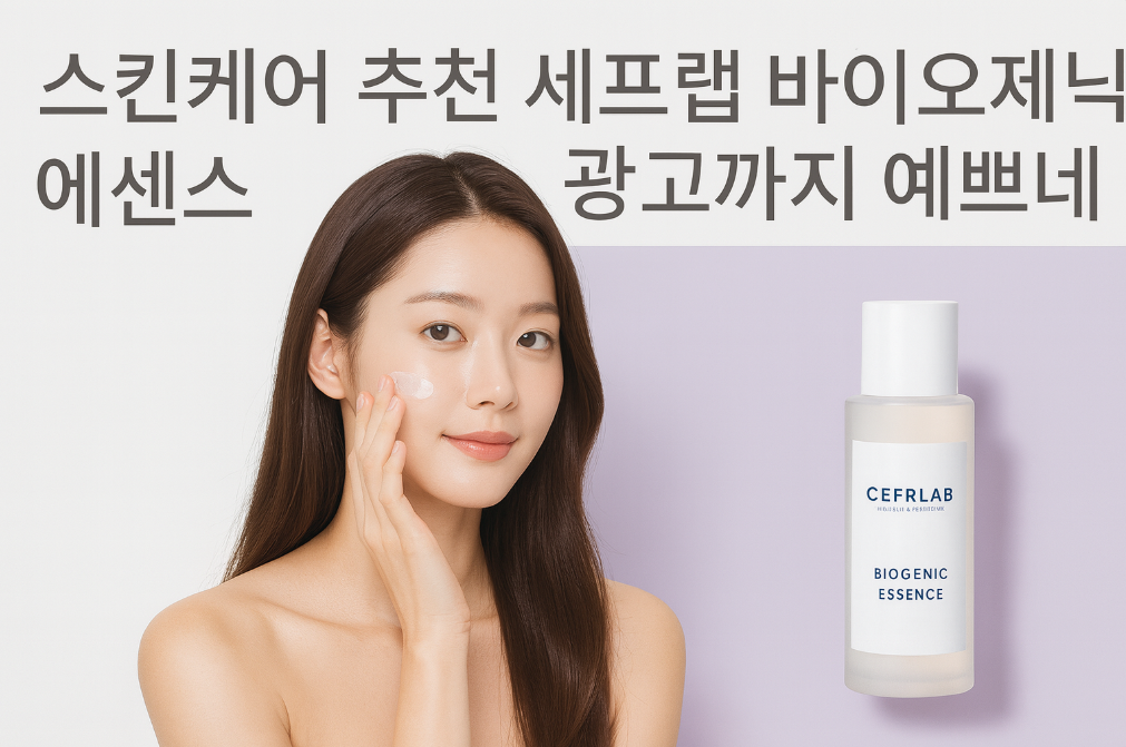 세포랩 바이오제닉 에센스, 광고까지 완벽한 이유