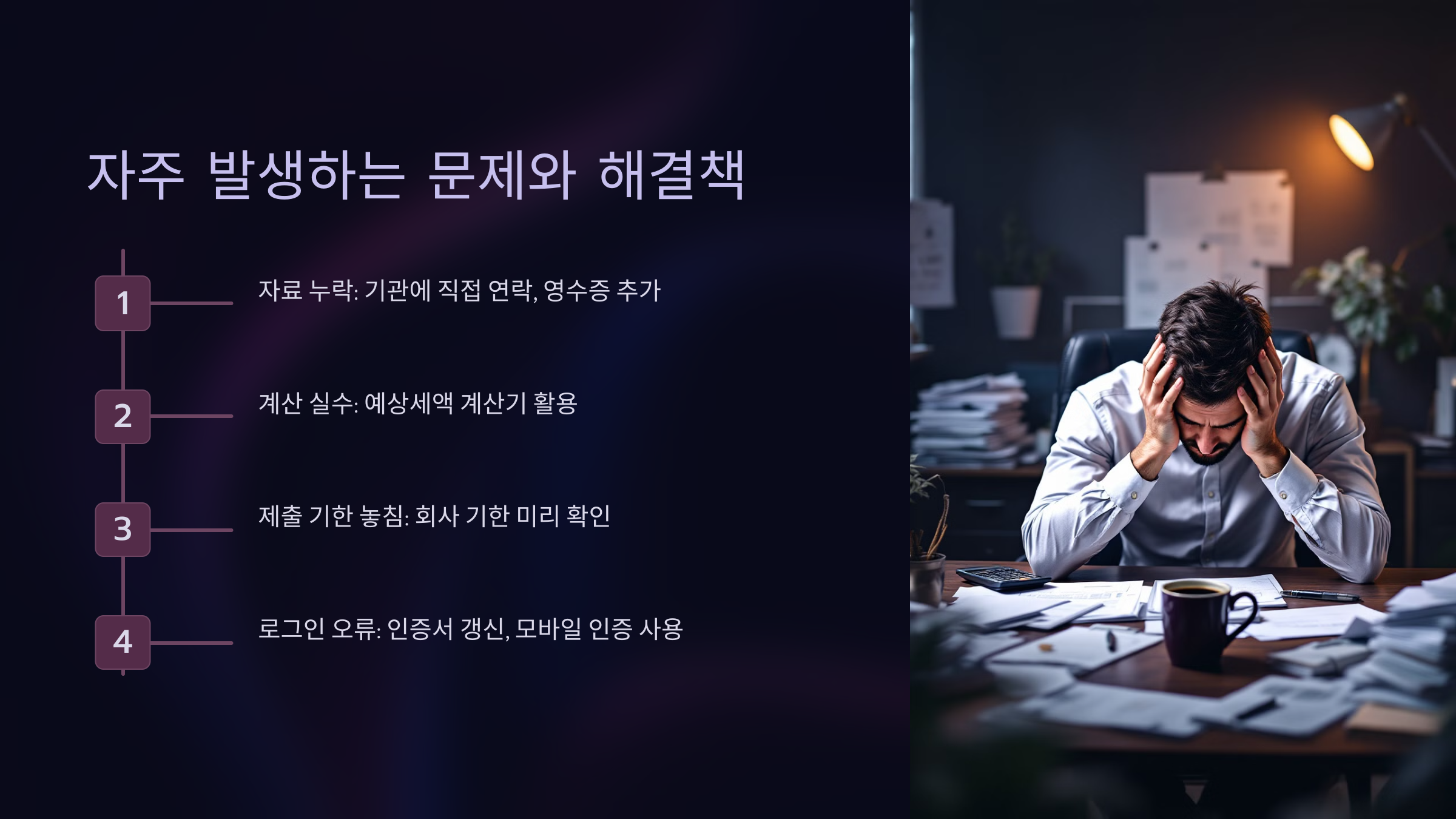 자주 발생하는 문제와 해결책