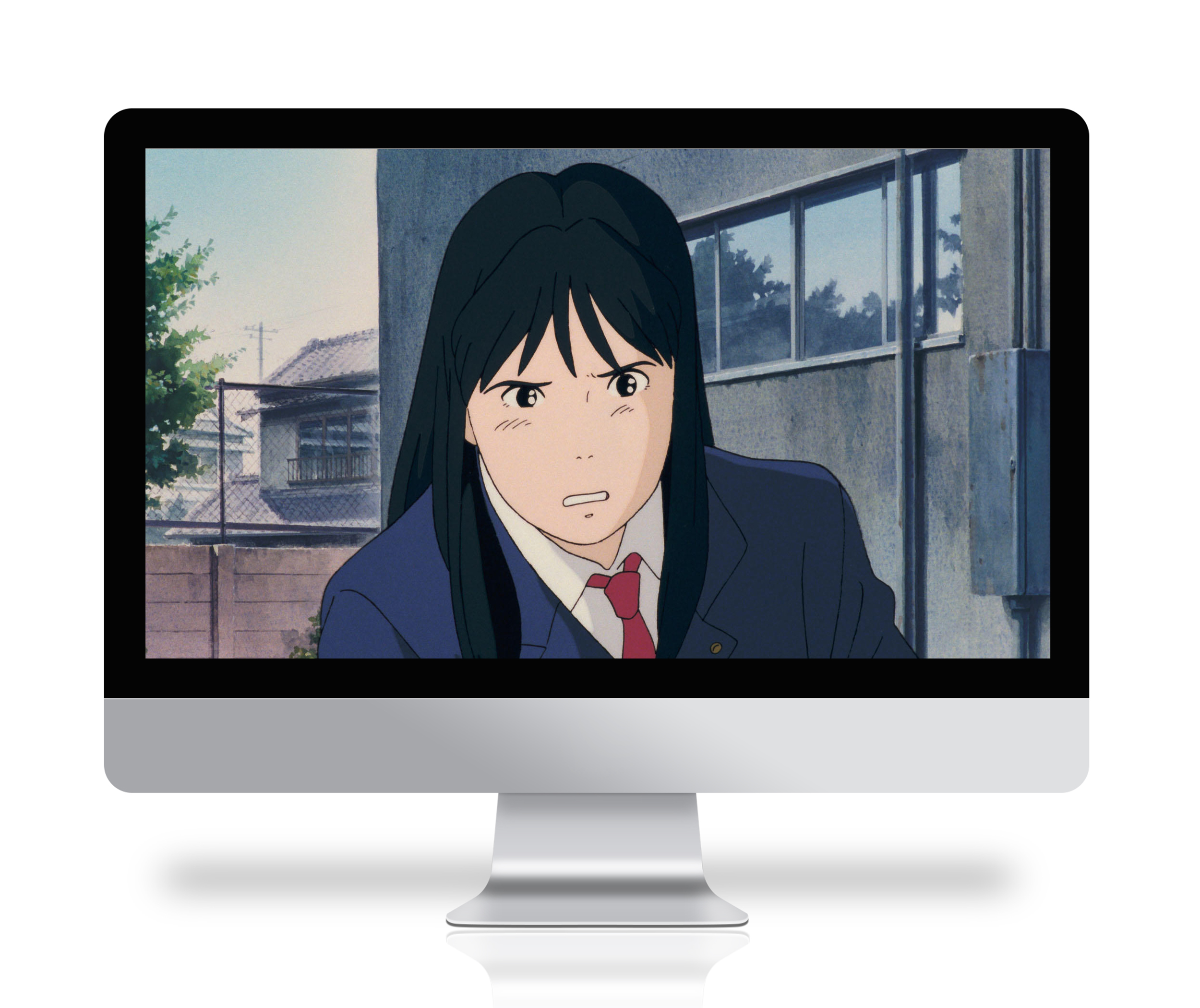 바다가 들린다 배경화면 지브리 아이패드 아이폰