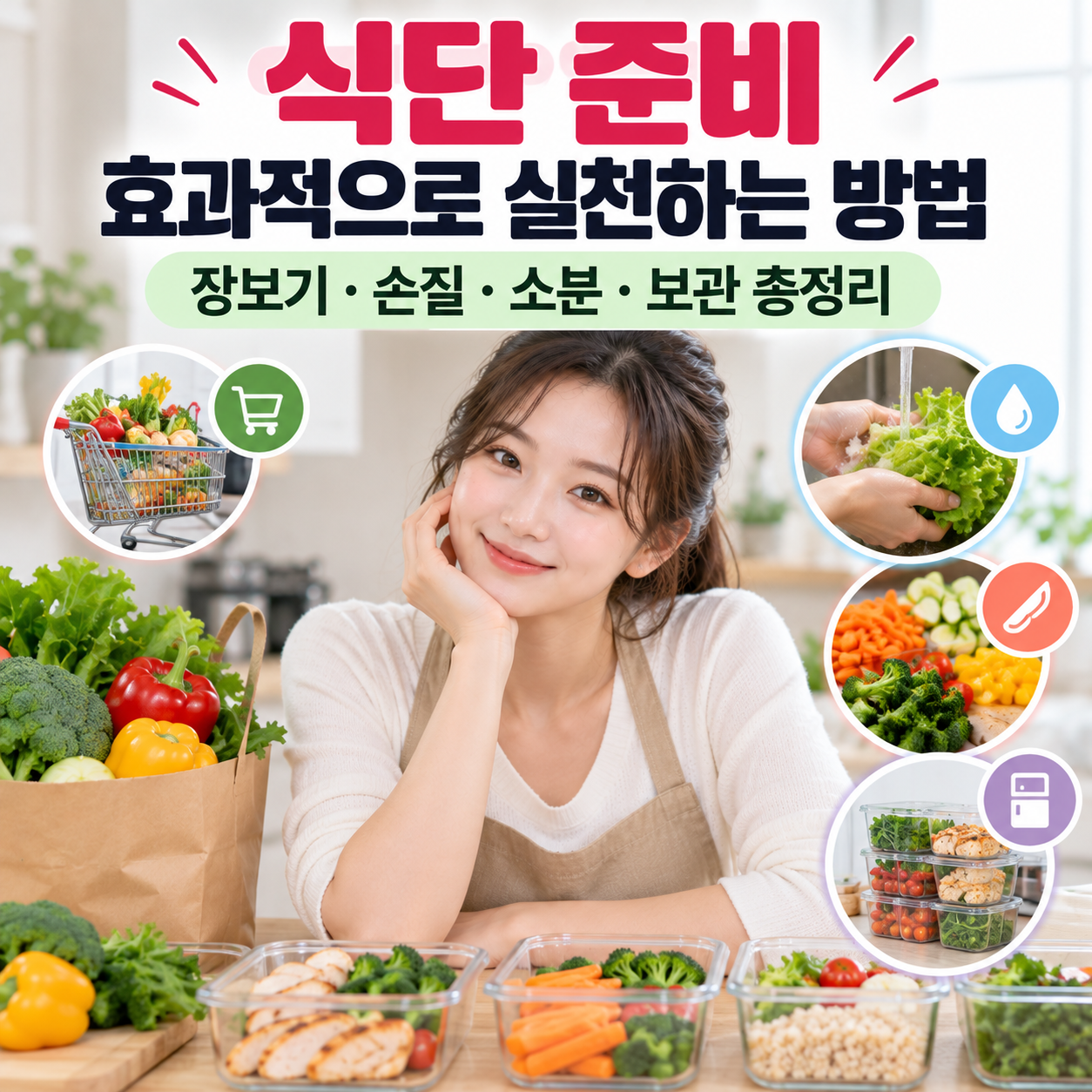 식단 준비 효과적으로 실천하는 방법