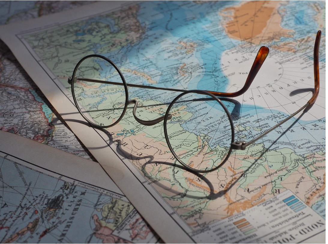 안경, 지도