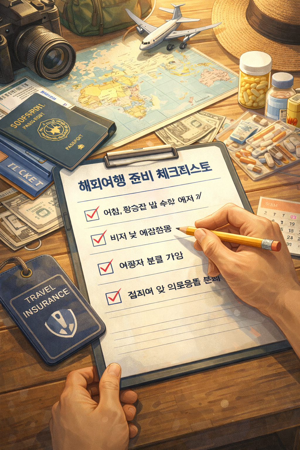 여행 준비 시 체크리스트 실수 총정리 (체크리스트, 준비실수, 여행)