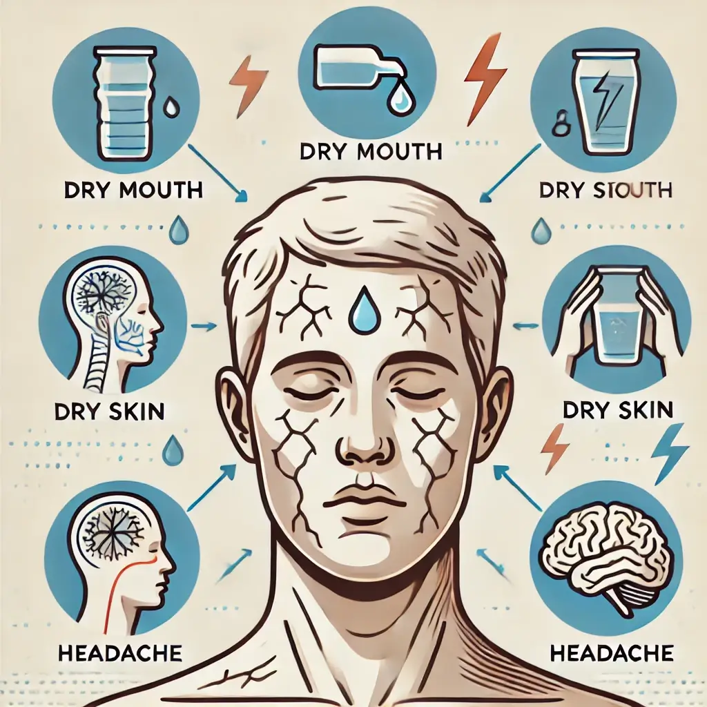수분 부족 증상