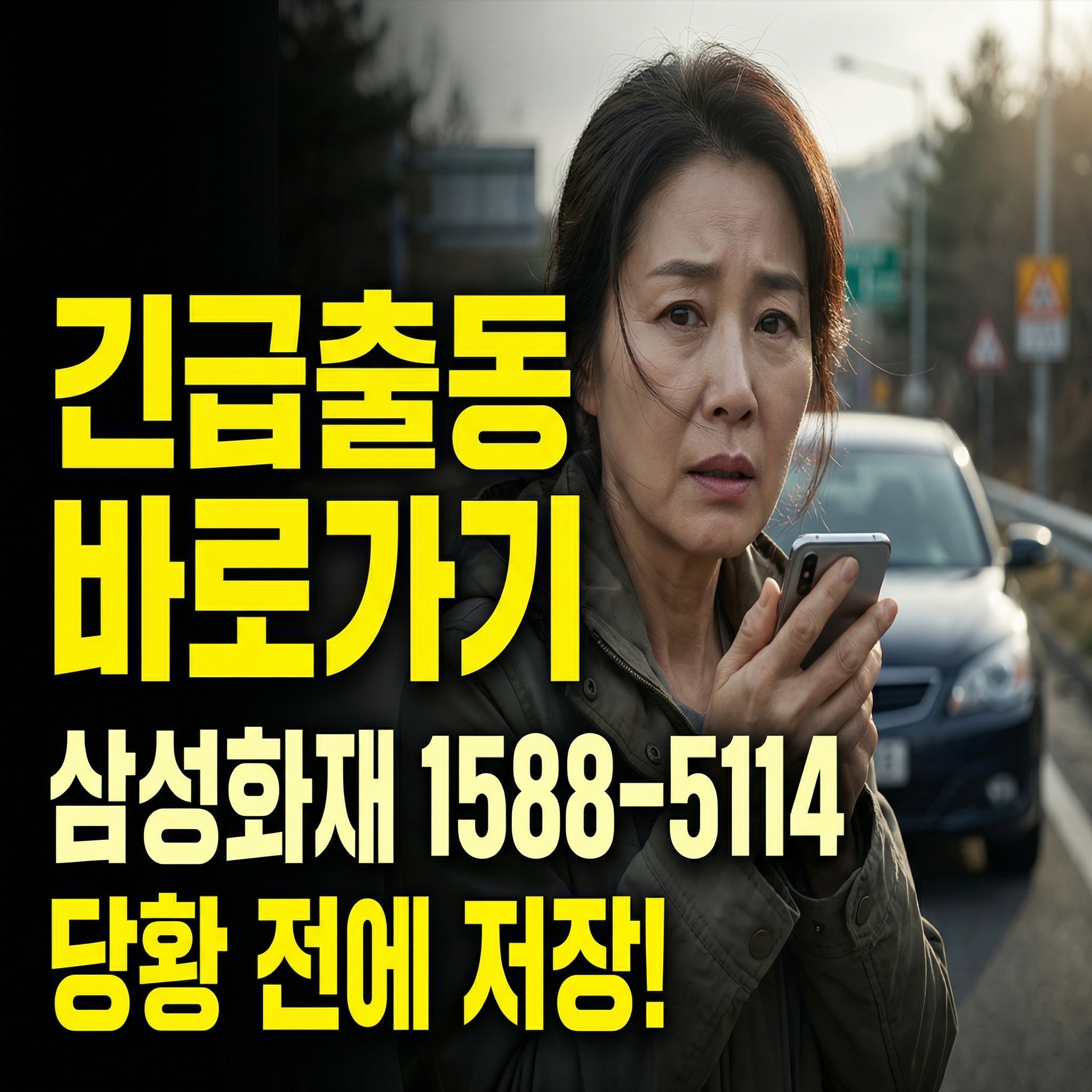 삼성화재 다이렉트 자동차보험 긴급출동 전화번호 알아보기