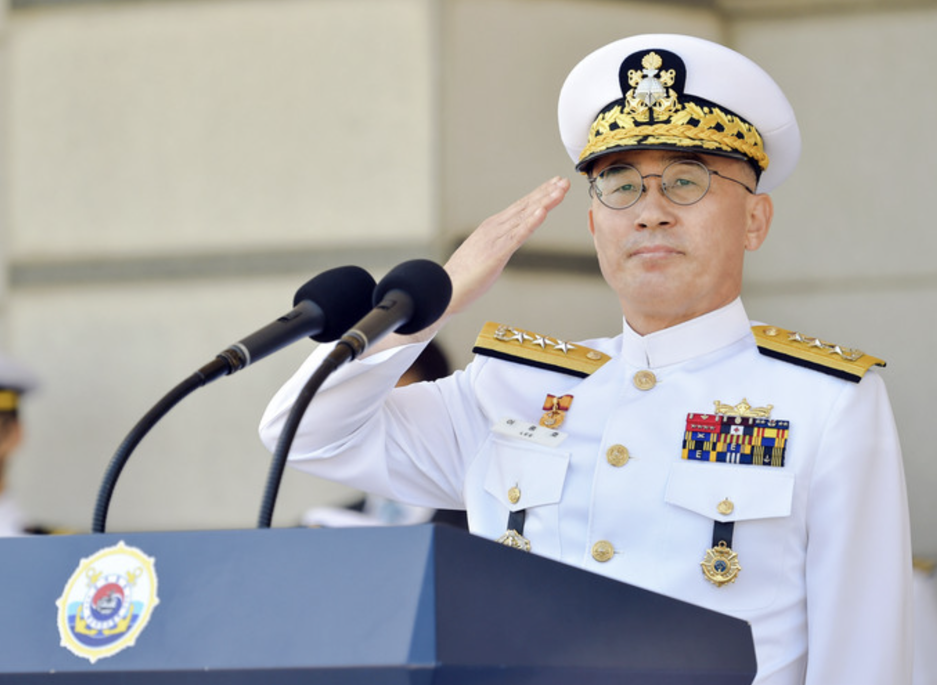 이종호 해군작전사령관 취임식