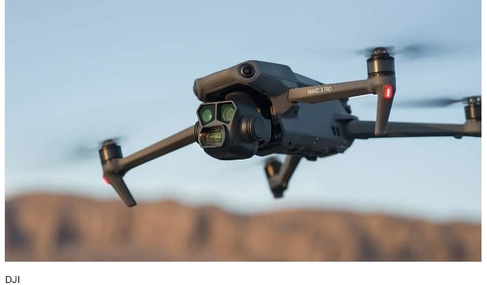 광학 카메라 3대 장착 세계 최초의 드론 VIDEO:The world's first drone with three optical cameras just launched. Why that matters