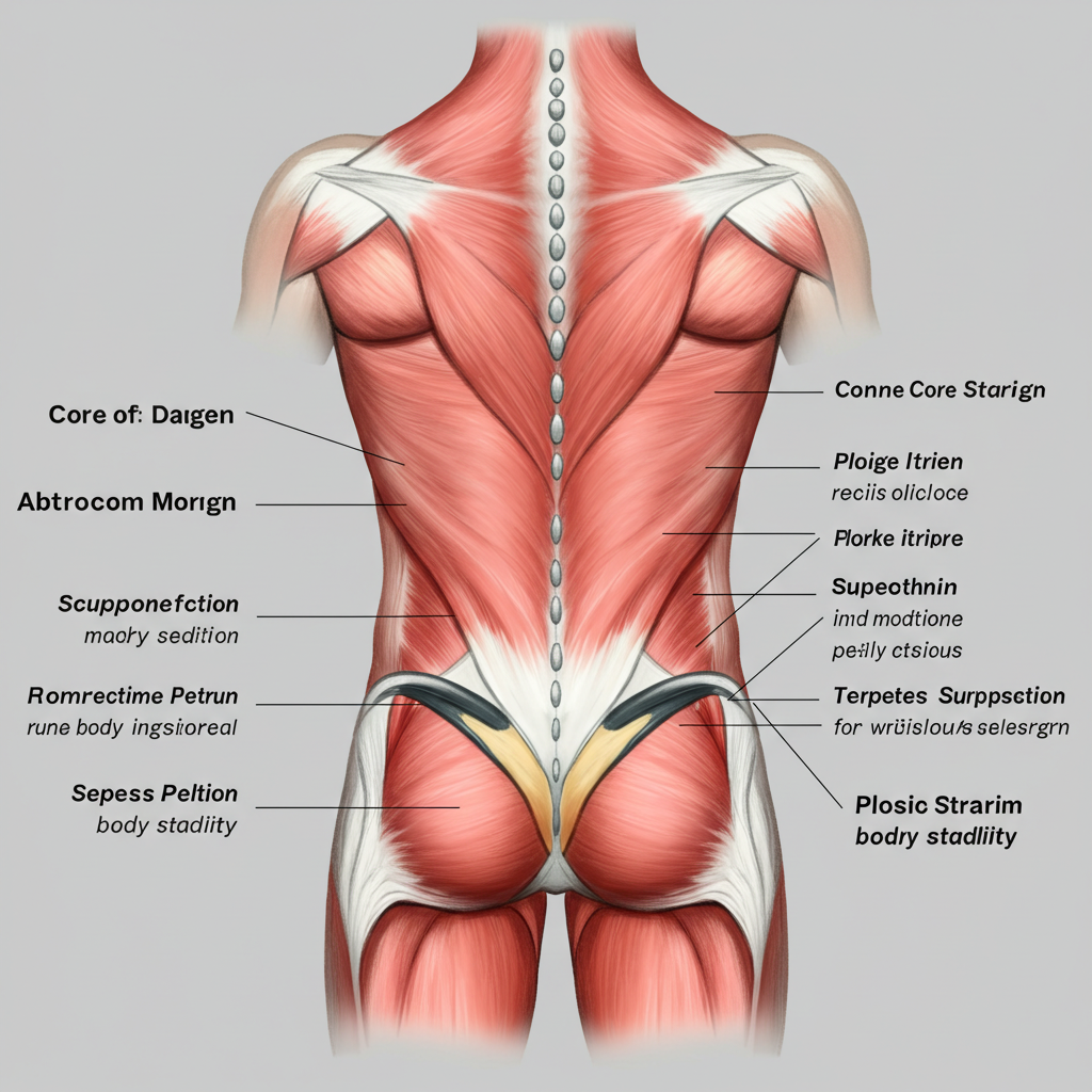 코어 근육의 중요성 및 위치