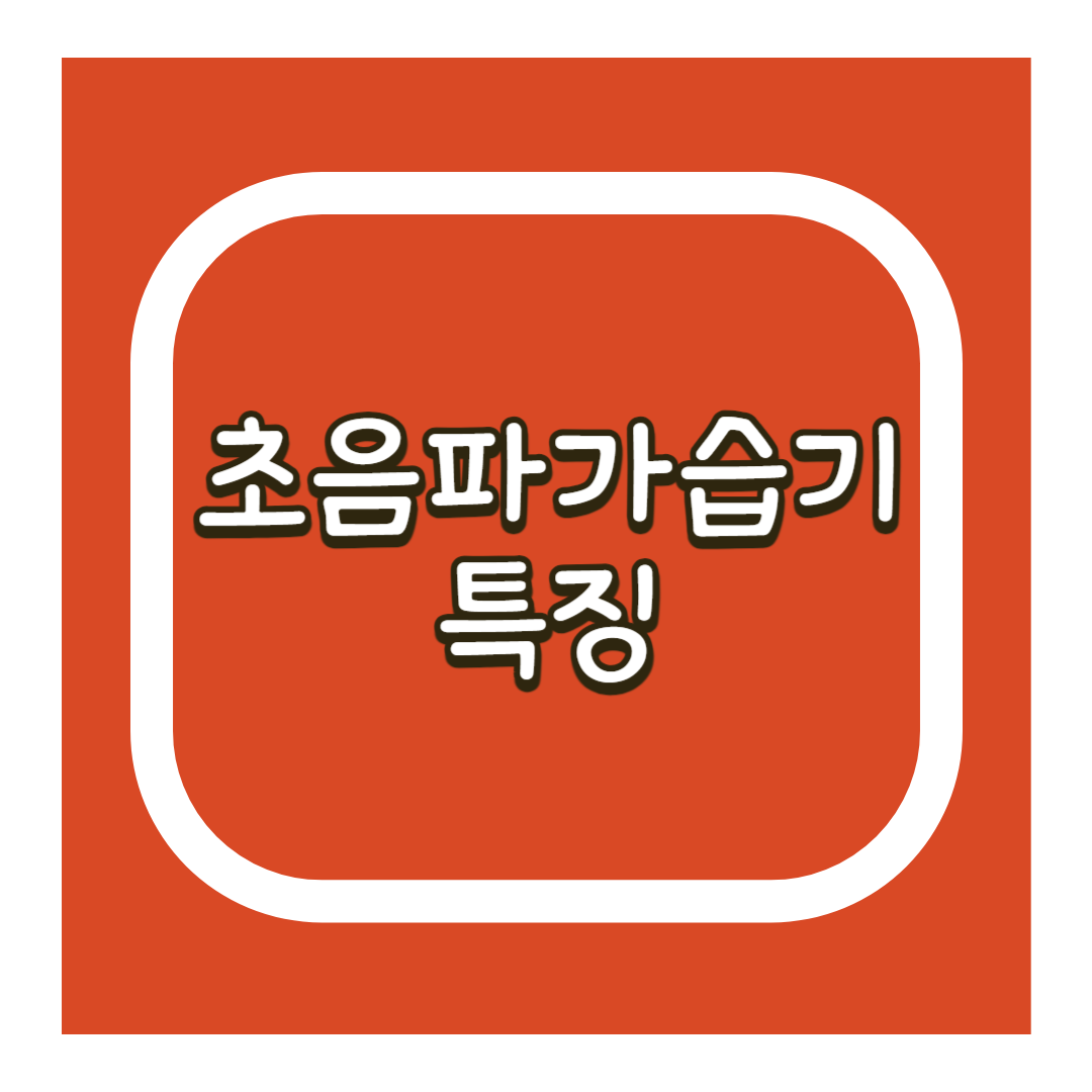 초음파 가습기 특징