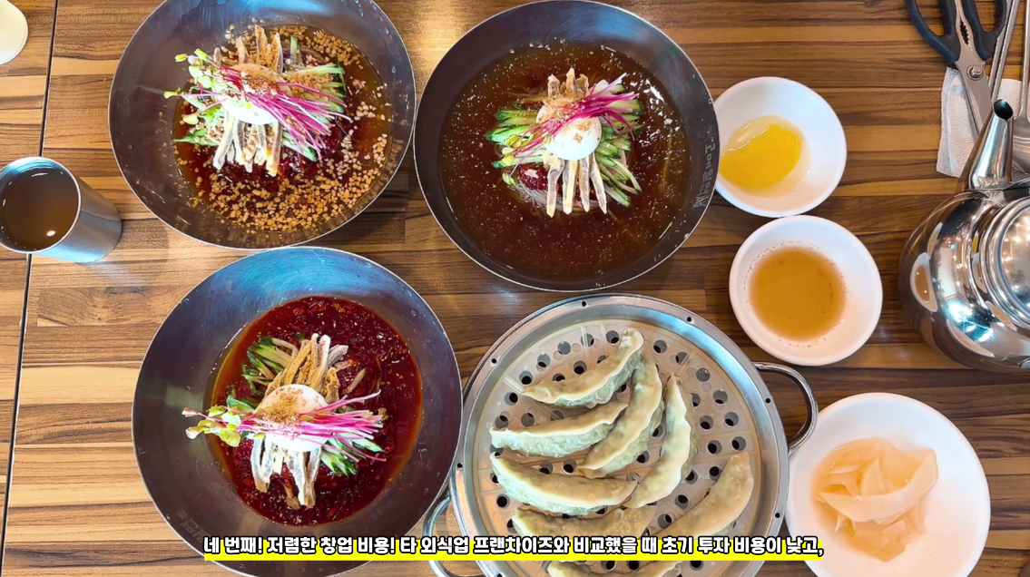 밀면창업으로 좋은 고메밀면 창업 가이드