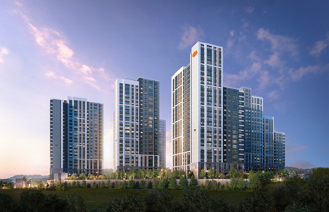 e편한세상 원주 프리모원(1회차) 전경