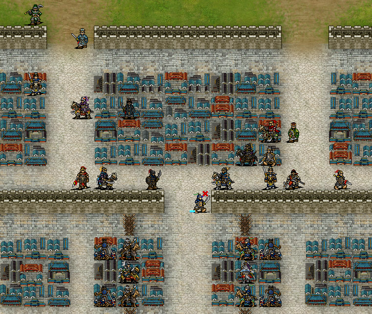 삼국지 조조전 MOD 신조조전 6.1 성도 침공전 제 2 성벽 공격
