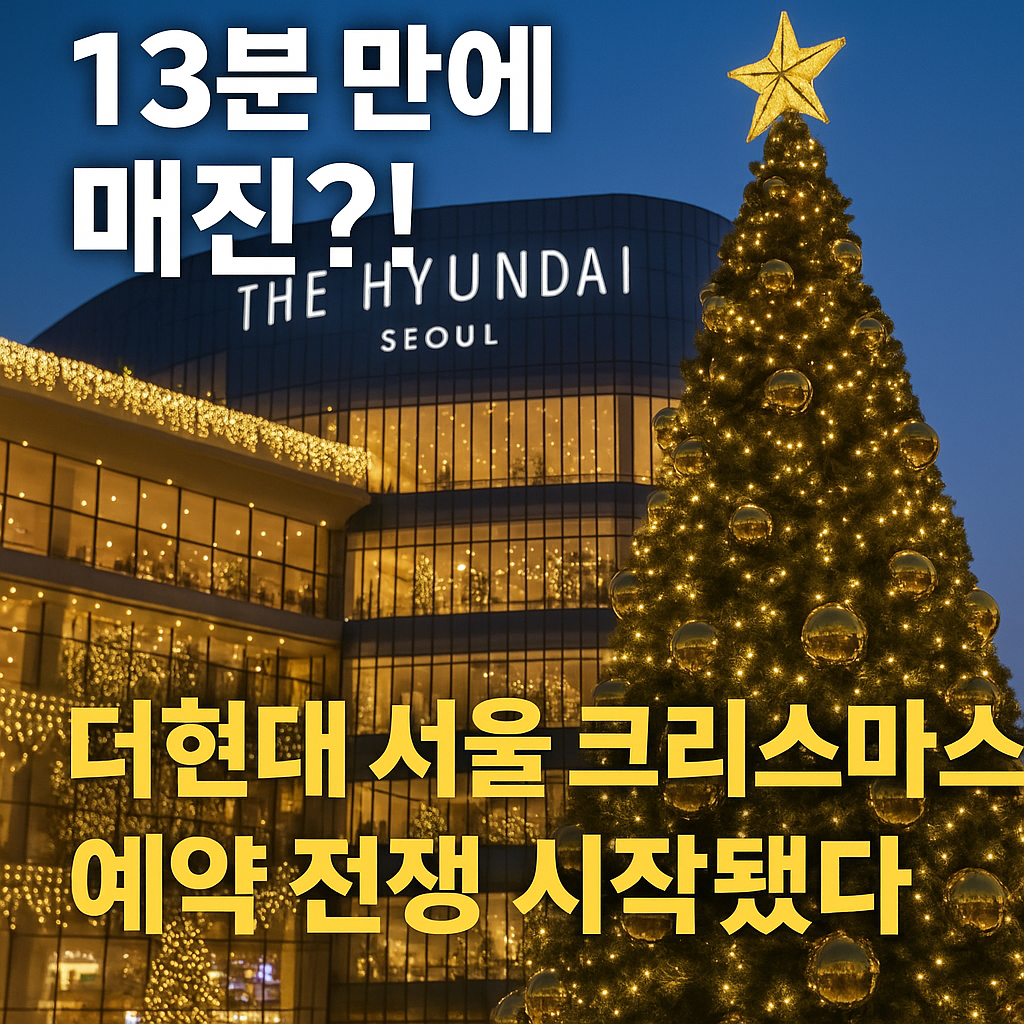 더현대 서울 크리스마스