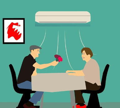 에어컨 물떨어짐