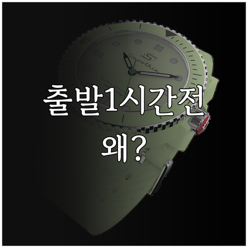 대마도 배편 출발 1시간 전 도착, ..