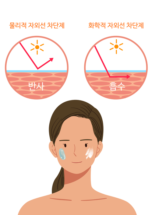 선크림 무기자차 vs 유기자차