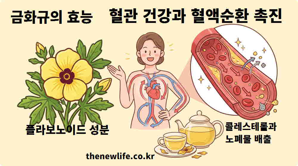 금화규 효능 혈관 건강 혈액순환 촉진