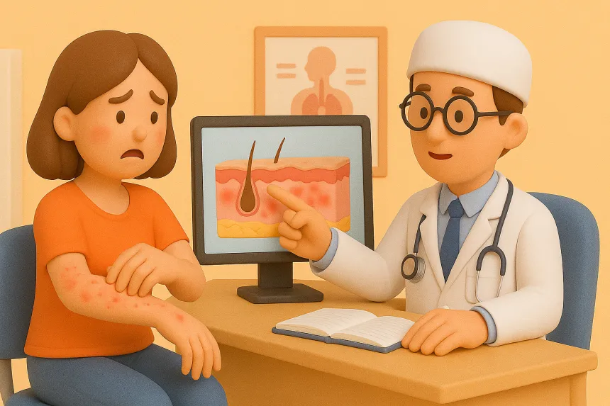 알러지 피부염 증상