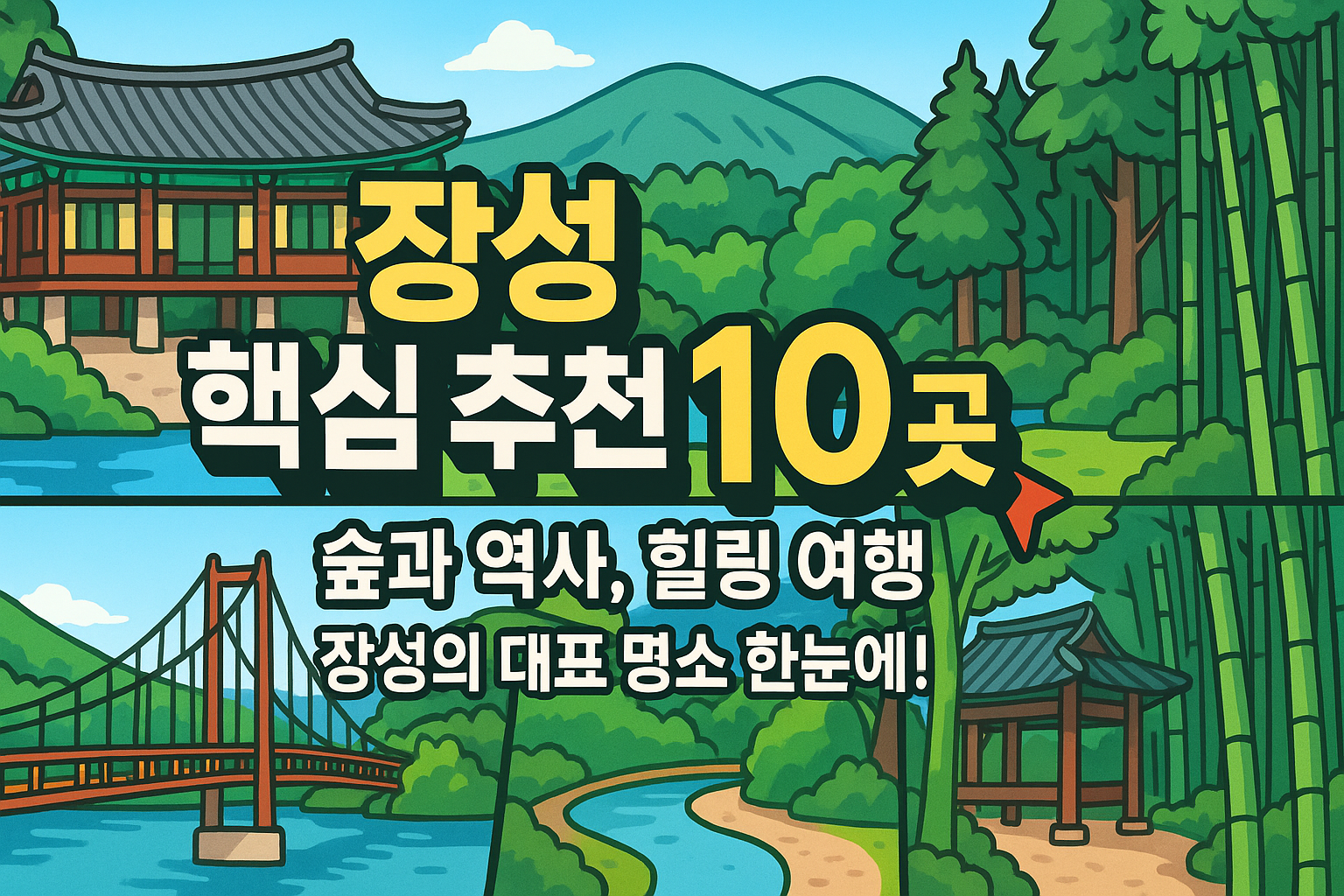 장성 가볼만한곳 베스트10
