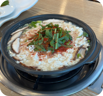 기다려야제맛 초당두부 순두부전골 강릉 맛집