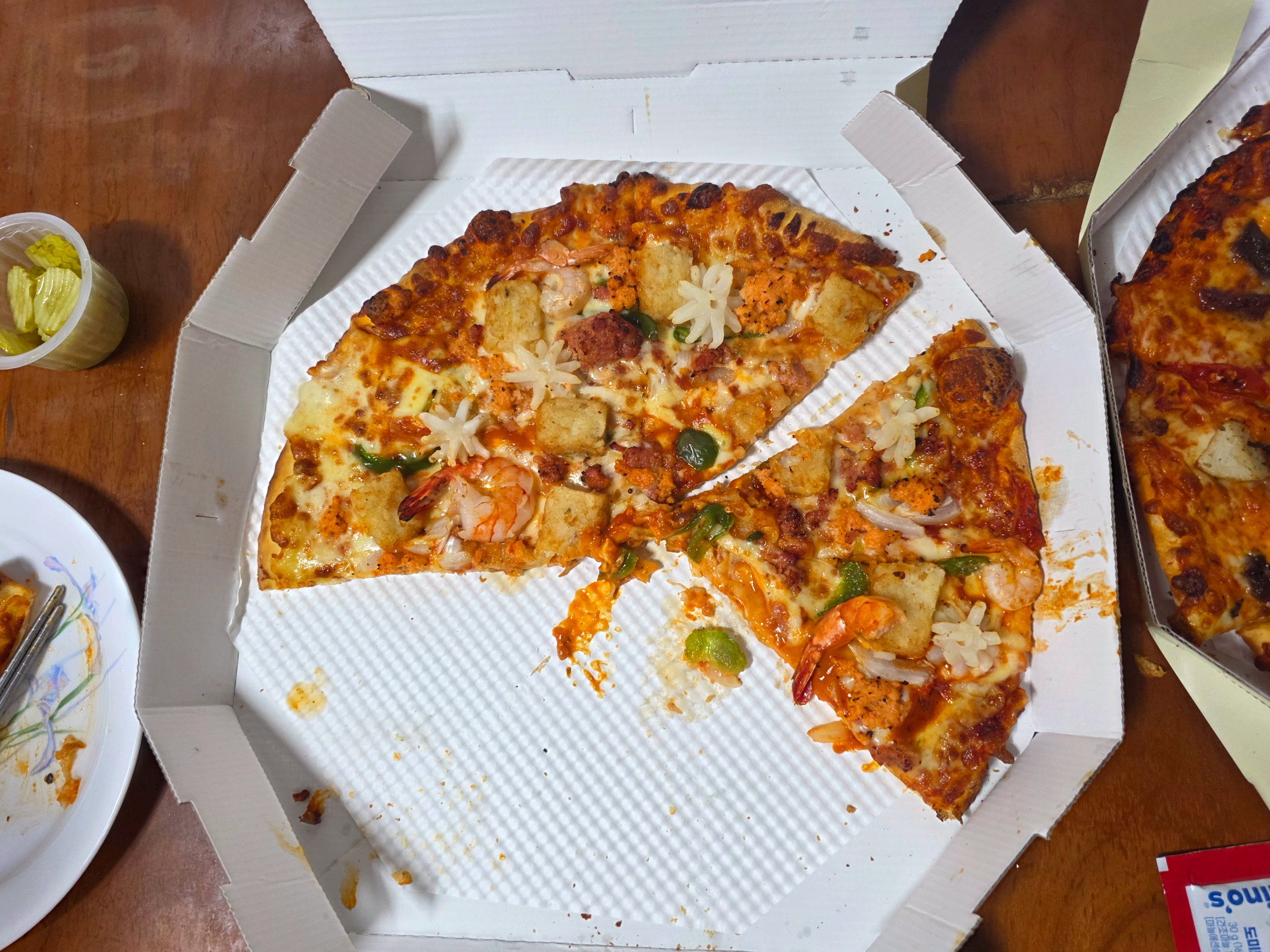 도미노피자랍스터슈림프투움바