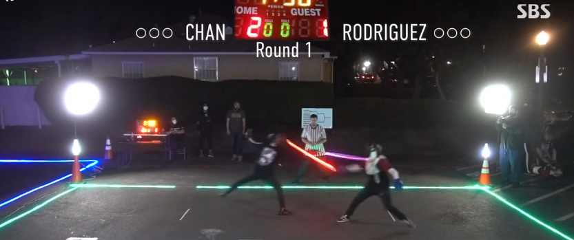 광선검(라이트세이버) 펜싱: 사브르 라제