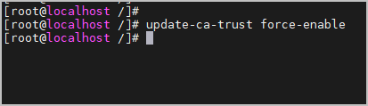 update-ca-trust