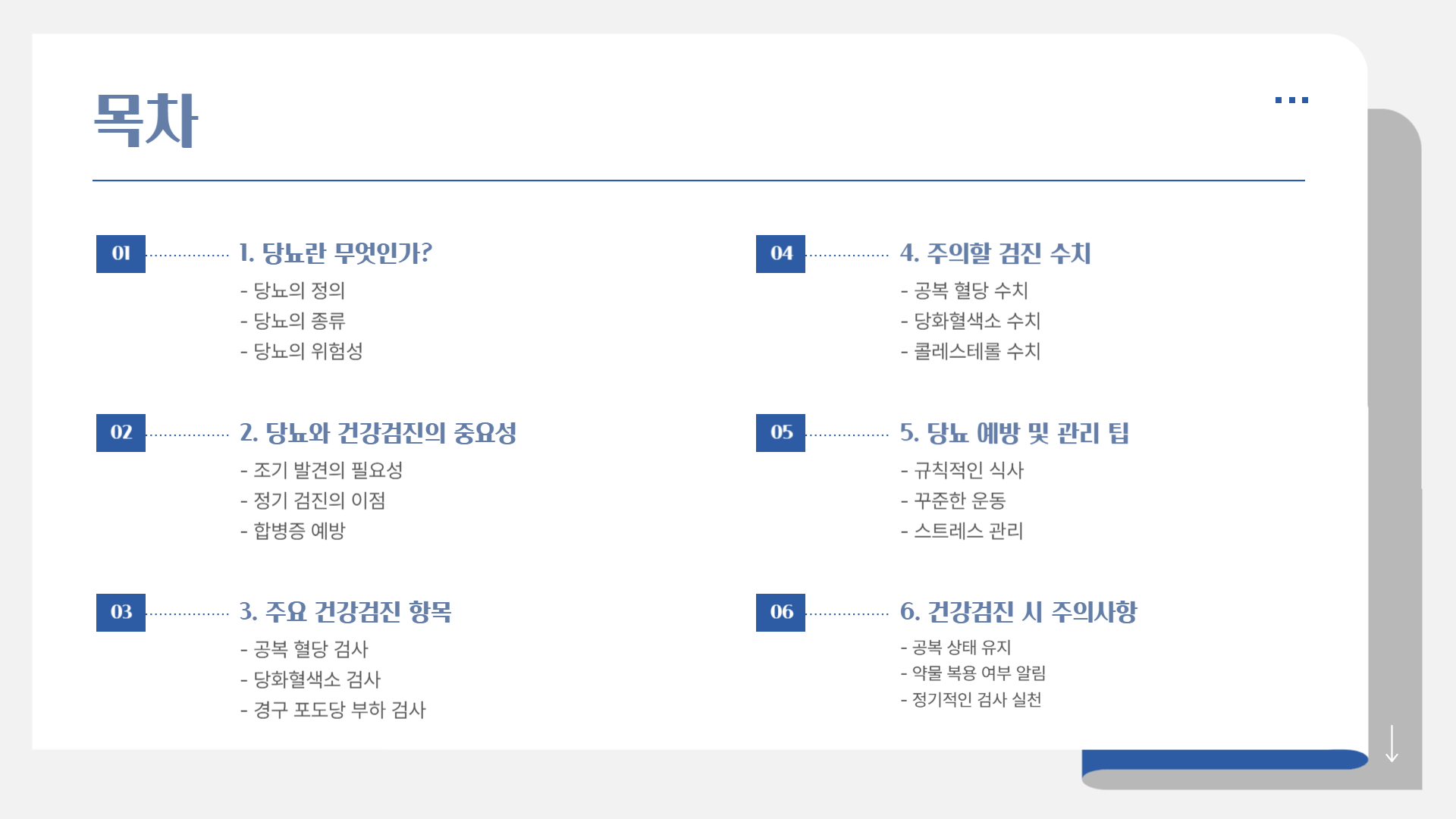 당뇨와 건강검진, 꼭 확인해야 할 항목들