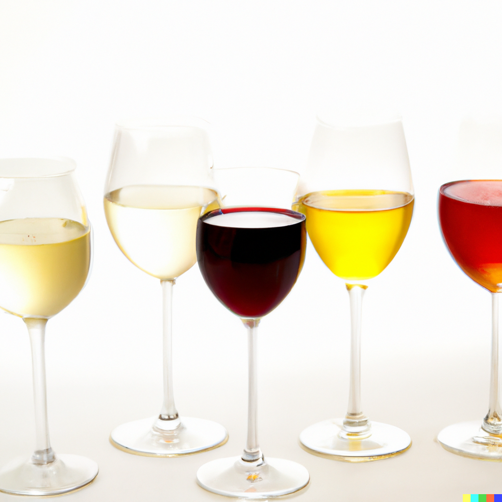 와인의 색, 무게감, 당도, 도수, 발포성