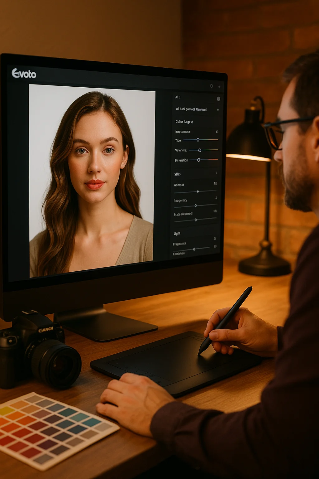 Evoto는 AI 기반 사진 편집 및 리터치 서비스로, 초상화·배경 제거·전자상거래 사진 등 다양한 이미지를 손쉽게 편집