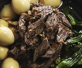 한우로 만든 사태장조림