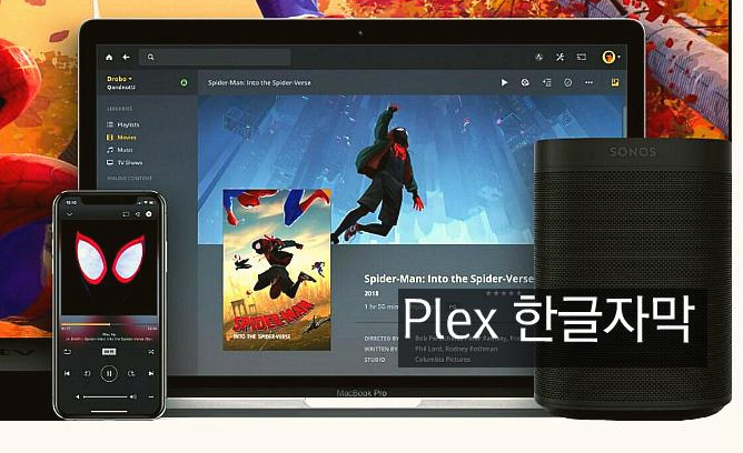 Plex 한글자막
