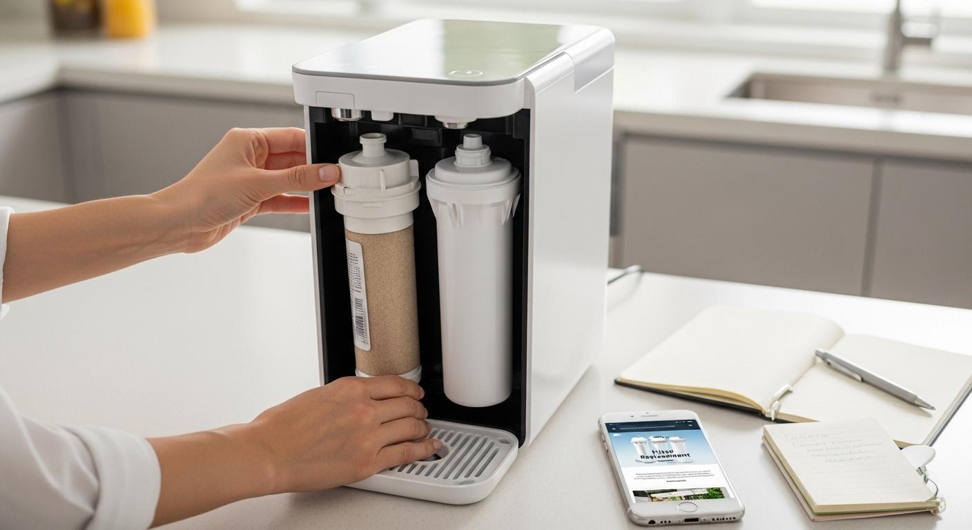 필터 관리 직수형 정수기 내돈내산 후기