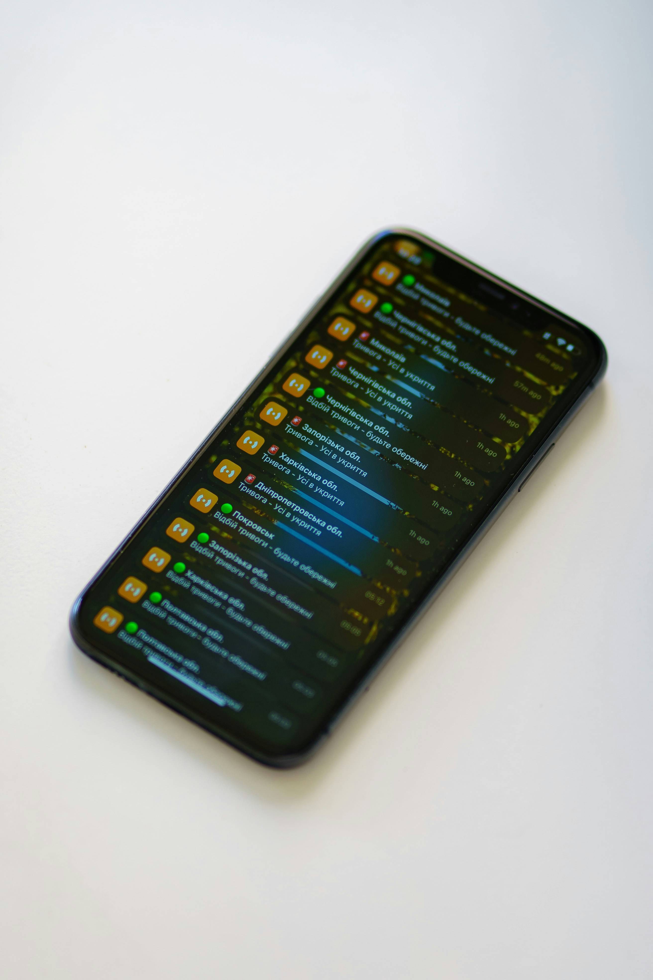 통신 스마트폰 이미지