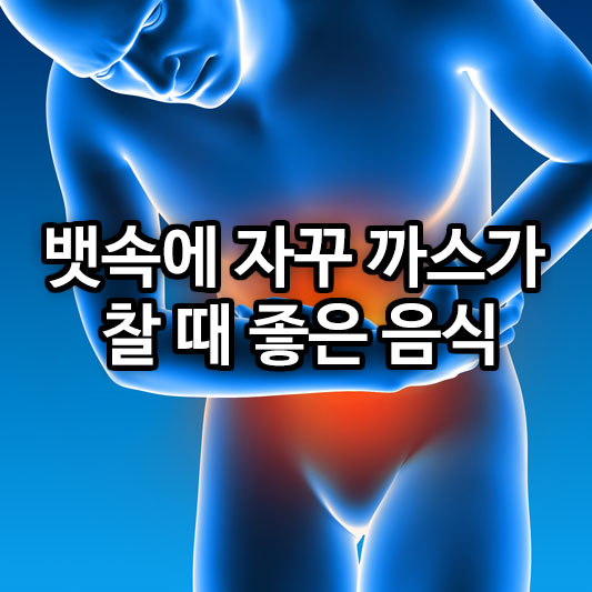 뱃속에 자꾸 까스가 찰 때 좋은 음식