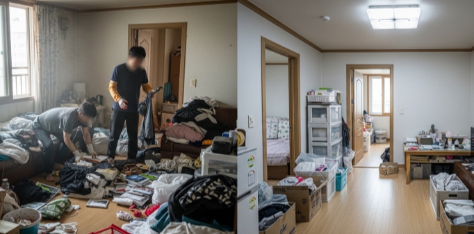 계룡 고독사청소 업체