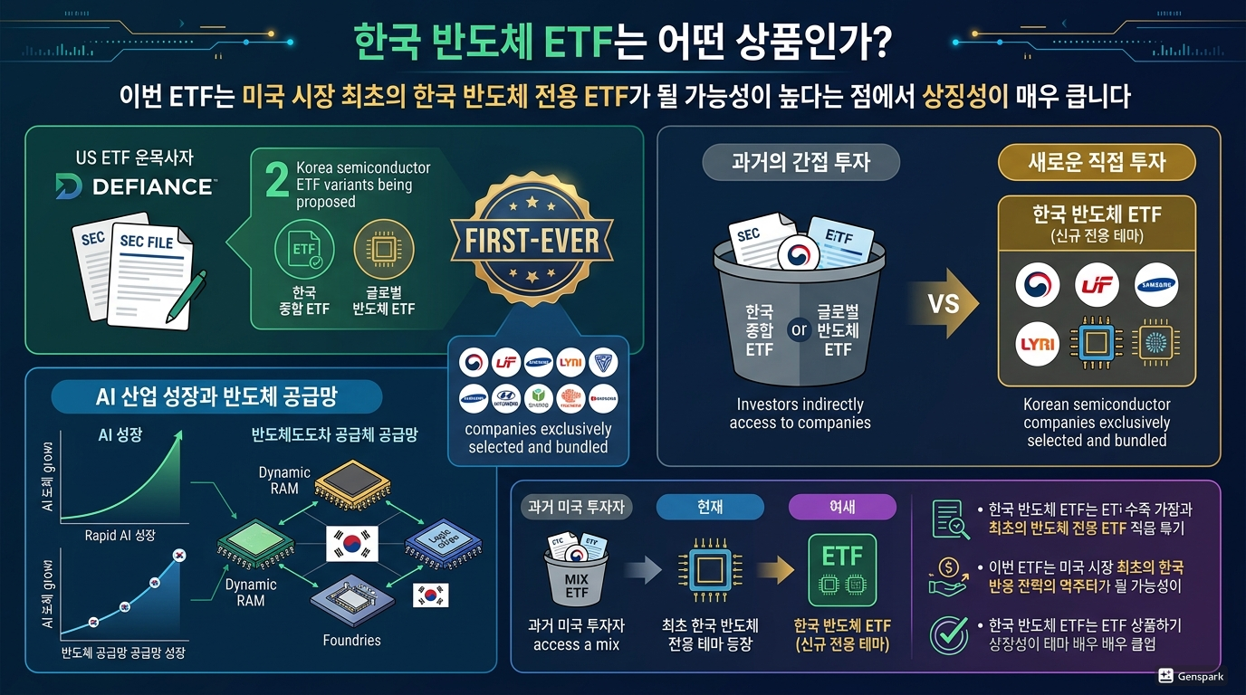 한국 반도체 ETF는 어떤 상품인가?