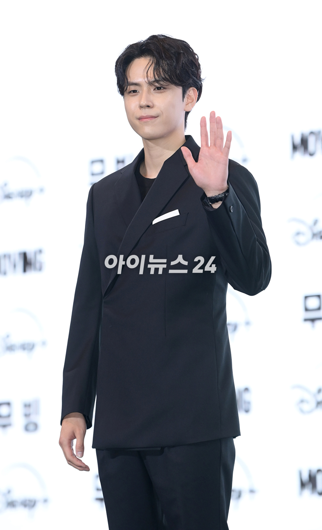 배우 김도훈이 3일 오후 서울 강남구 그랜드 인터컨티넨탈 서울 파르나스에서 진행된 디즈니+ 새 오리지널 시리즈 '무빙' 제작발표회에 참석하고 있다. [사진=정소희 기자]